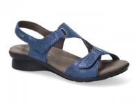 chaussure mephisto velcro paris bleu jean